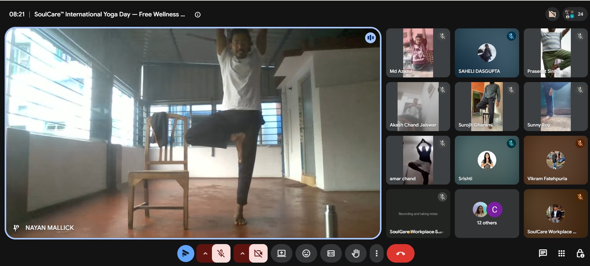 Nayan Mallick Tree Pose